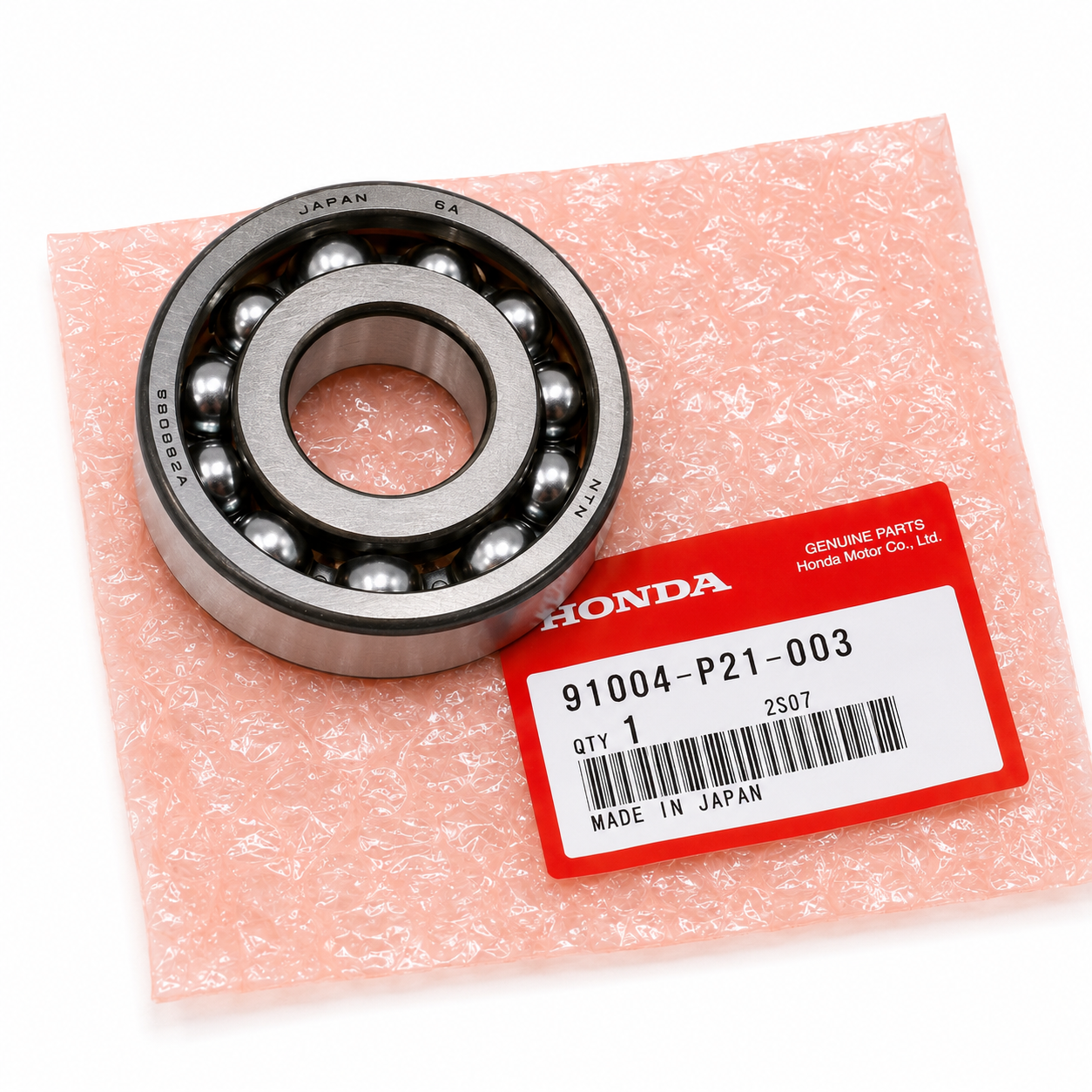 Honda - Genuine Honda OEM Manual Transmission Input Shaft/Mainshaft Bearing | 91004-P21-003 (28x72x18)