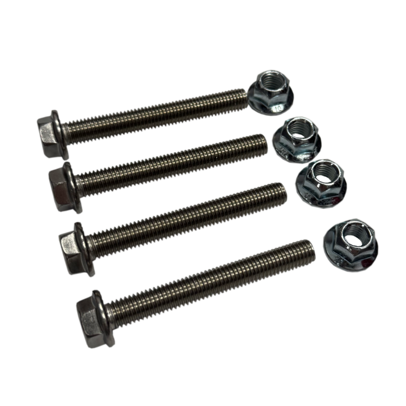 Kooks Locking Ball and Socket Bolt Kit (2 Bolts/2 Nuts/Locking Hardware)