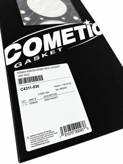 Cometic Honda K20/K24 87mm Head Gasket .030 inch MLS Head Gasket