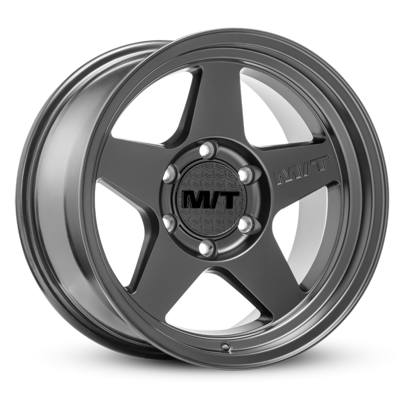 Mickey Thompson Open 5 Black Wheel - 18X9 5X5 BP 4.53in BS -12 Offset 71.6mm Bore