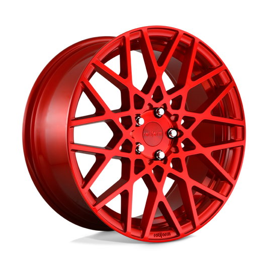 Rotiform R109 BLQ Wheel 18x8.5 5x112 45 Offset - Candy Red