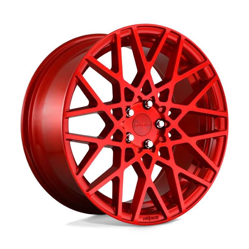 Rotiform R109 BLQ Wheel 18x8.5 5x112 45 Offset - Candy Red