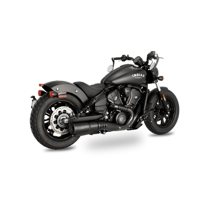 Vance & Hines 2025 Indian Scout Hi-Output Black Slip-On Exhaust