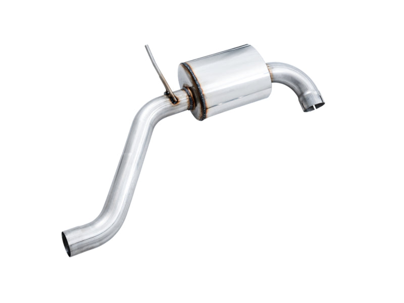 AWE Tuning 18-21 Volkswagen Jetta GLI Mk7 Track Exhaust - Chrome Silver Tips (Fits High-Flow DP)