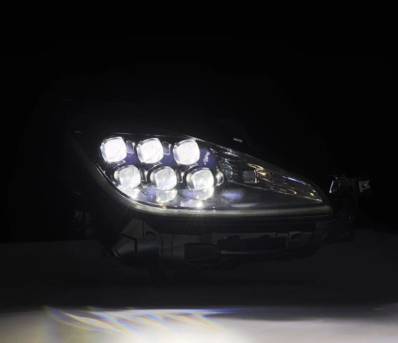 AlphaRex 21-23 Toyota GR86 / Subaru BRZ NOVA-Series LED Projector Headlights - Alpha Black