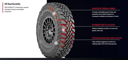 Yokohama Geolandar M/T G003 SXS Tire - 33X9.50R15 104Q