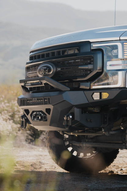 DV8 Offroad 17-22 Ford Super Duty F-250/F-350 Spec Series Front Bumper