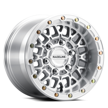 Raceline A15 Omega 15x10in / 4x156 BP / 10mm Offset / 132.5mm Bore - Machined