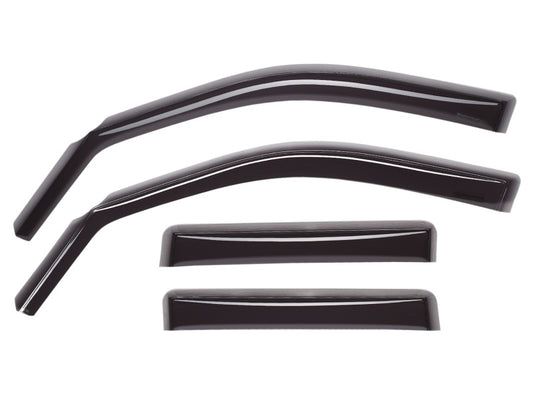 WeatherTech 10+ Chevrolet Equinox Front and Rear Side Window Deflectors - Dark Smoke