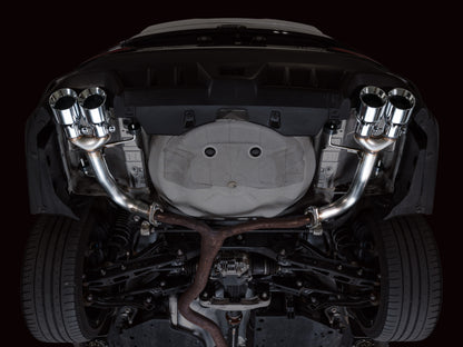 AWE Tuning 22-25 Subaru VB WRX Track Edition Axle-Back Exhaust - Chrome Silver Tips
