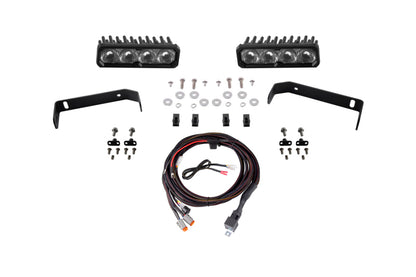 Diode Dynamics 2019-2021 Ford Ranger SS6 Pro LED Kit White Driving 6000K