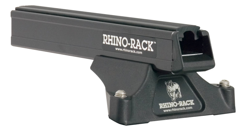 Rhino-Rack 14-21 Ford Transit 2 Door Wagon Heavy Duty RLTP 1 Bar Roof Rack - Black