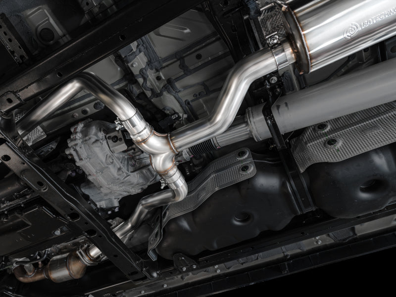 AWE 0FG Exhaust for 3rd Gen Toyota Tundra - Dual Chrome Silver Tips