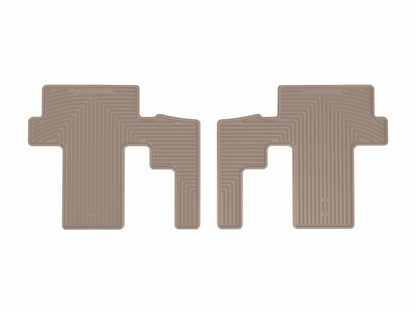 WeatherTech 22-26 Kia Carnival 2nd Row Rear All-Weather Floor Mats - Tan
