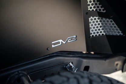 DV8 Offroad  07-18 Jeep Wrangler JK Rear Inner Fender - Satin Black