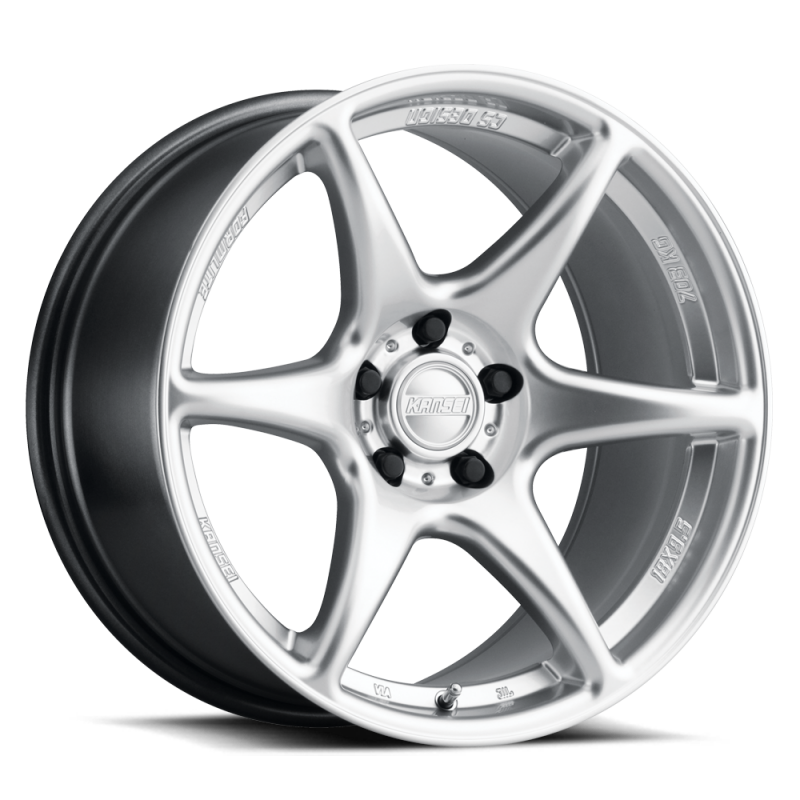 Kansei K11S Tandem 18x10.5in / 5x114.3 BP / 12mm Offset / 73.1mm Bore - Hyper Silver Wheel