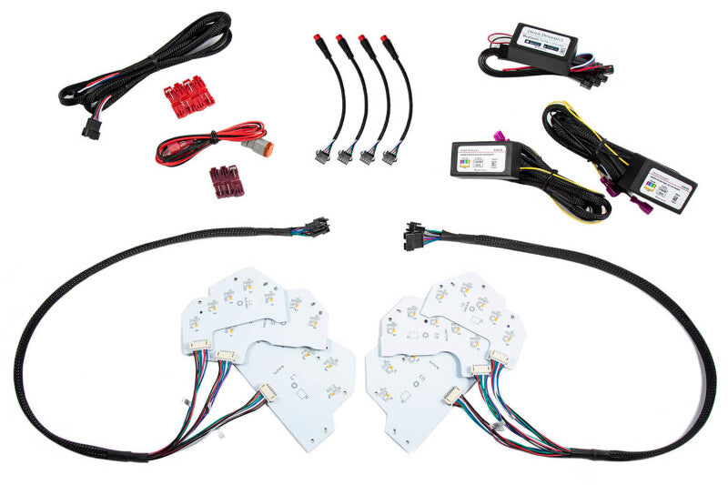 Diode Dynamics 18-23 Ford Mustang RGBW DRL LED Boards