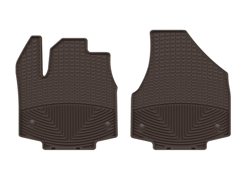 WeatherTech 17-27 Chrysler Pacifica Front All-Weather Floor Mats 1st Row - Cocoa