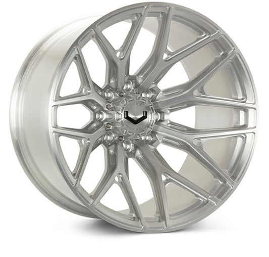 Vossen VFX-03 24x14 - 6x135 - ET44 - Mega Deep - 87.1 - Brushed Gloss Clear Wheel