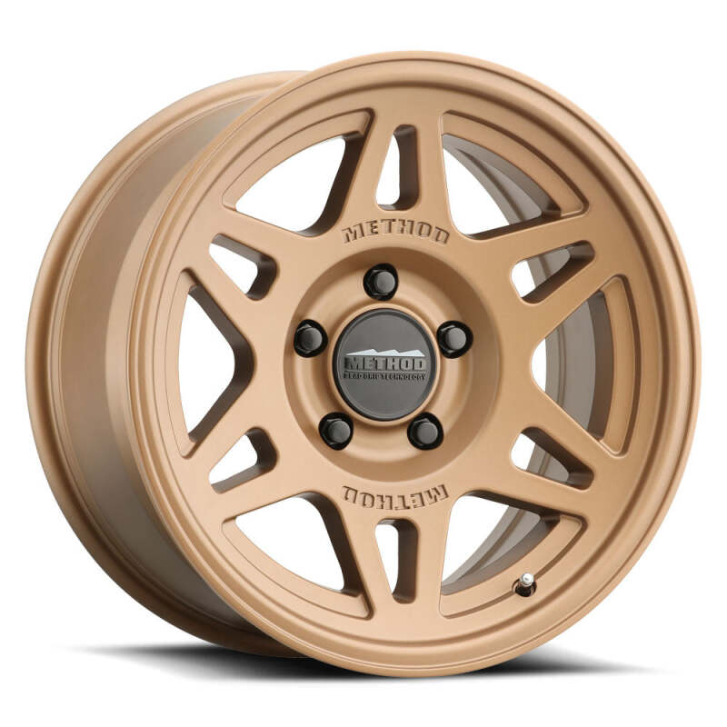 Method MR706 Bead Grip 17x8.5 25mm Offset 6x120 120mm Method Bronze Wheel