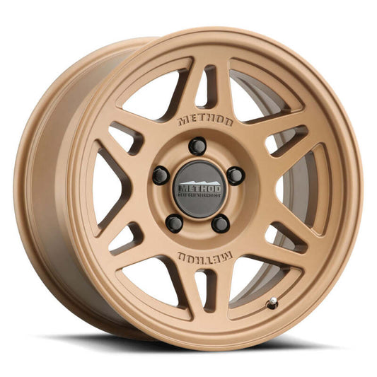 Method MR706 Bead Grip 17x8.5 0mm Offset 6x120 120mm Method Bronze Wheel