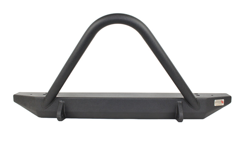 Fishbone Offroad 97-06 Jeep Wrangler TJ Rubicon Steel Front Bumper W/Stinger - Blk Txtrd Powdercoat