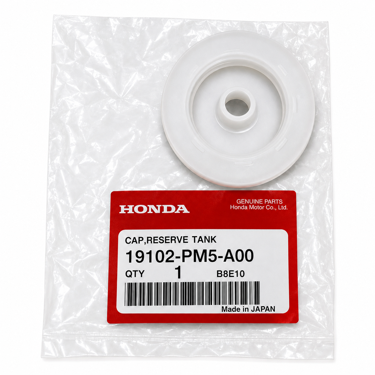 Honda - Genuine Honda OEM Coolant Reservoir Reserve Tank Cap | 19102-PM5-A00
