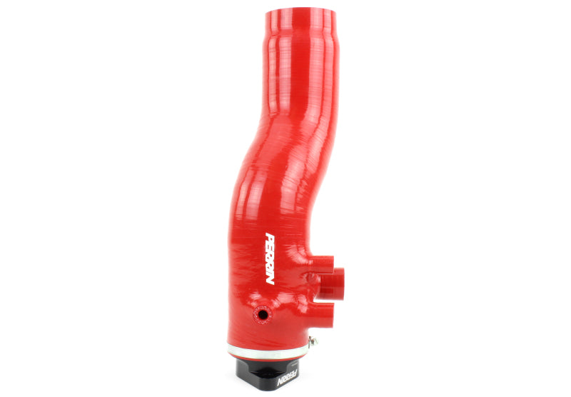 PERRIN 15-21 Subaru WRX / 14-18 Forester XT Turbo Inlet Hose 3in. w/ Turbo Adapter Flange - Red