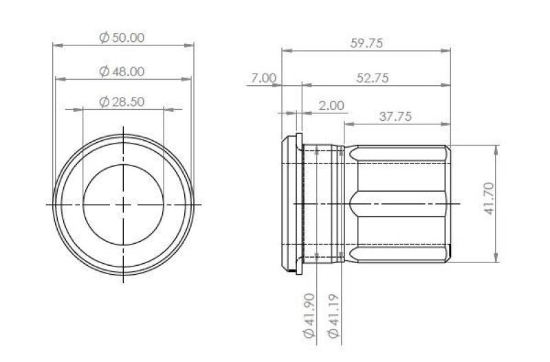 SuperPro 16-23 Mazda Miata MX5 Front Lower Control Arm Bushing Kit - Inner Forward Position