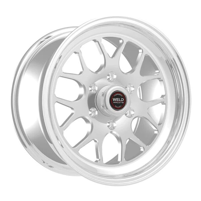 Weld S77 HD 17x8 / 5X4.75 BP / 3.18in. BS Polished Wheel (Low Pad) - Non-Beadlock