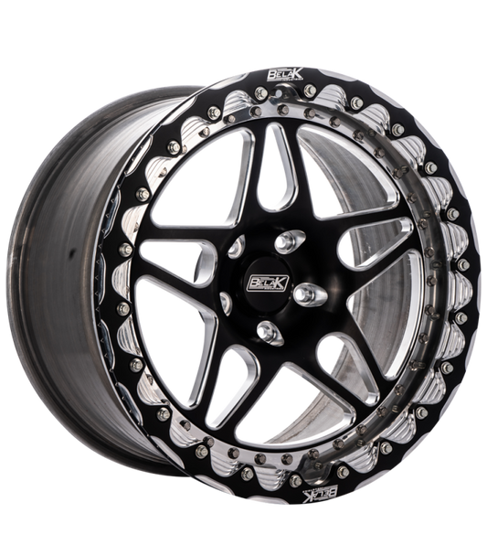 Belak 17x10.5 / 8.25in BS / 6x135mm BP / Low Pad / Series 3 - Single Beadlock Wheel