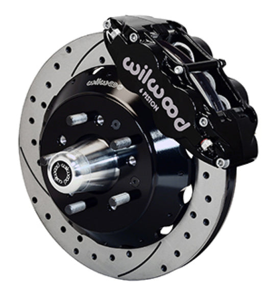 Wilwood 69-70 Chevy Impala W/ Disc Or Drum 69-82 Corvette FNSL6R 12.88 in GT Rotor Drilled