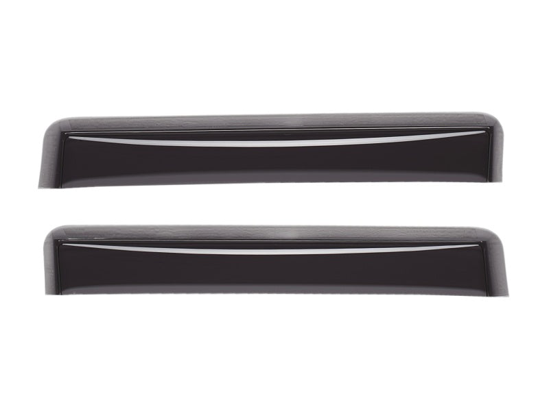 WeatherTech 24-26 Hyundai Santa Fe/Santa Fe Hybrid Rear Side Window Deflectors Rear - Matte Black