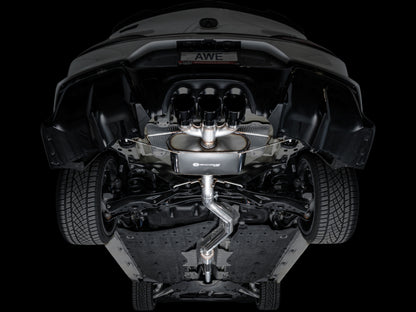 AWE Tuning 2024 Acura Integra Type S DE5 FWD Touring Edition Exhaust w/ Triple Diamond Black Tips
