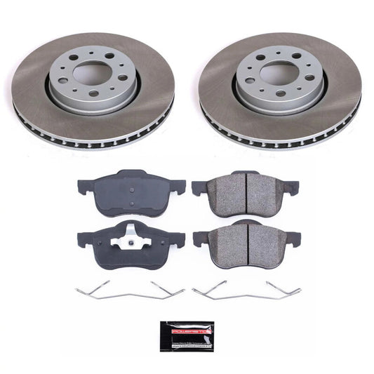 Power Stop 03-07 Volvo XC70 Front Semi-Coated Rotor Kit