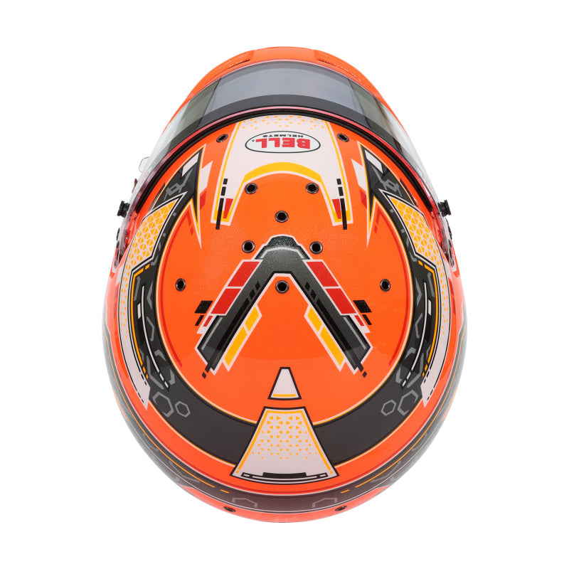 Bell Helmet Rs7-K Stamina Anthracite/Orange Lrg (60-61) Fia8878-2024/K2025