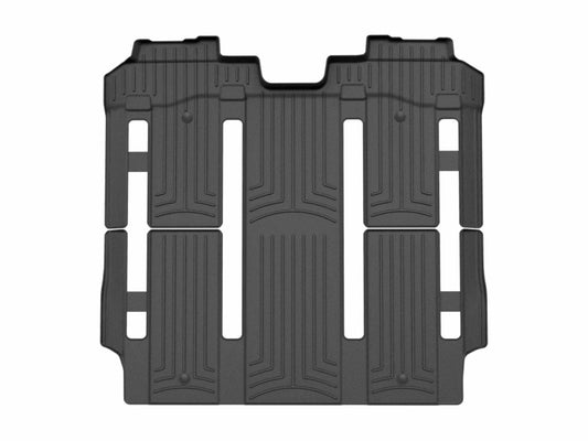 WeatherTech 21-26 Toyota Sienna 2nd Row Rear FloorLiner HP - Black