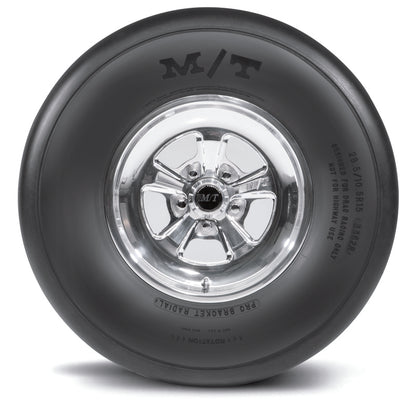 Mickey Thompson Pro Bracket Radial Tire - 28.0/9.0R15 X5 - 250658