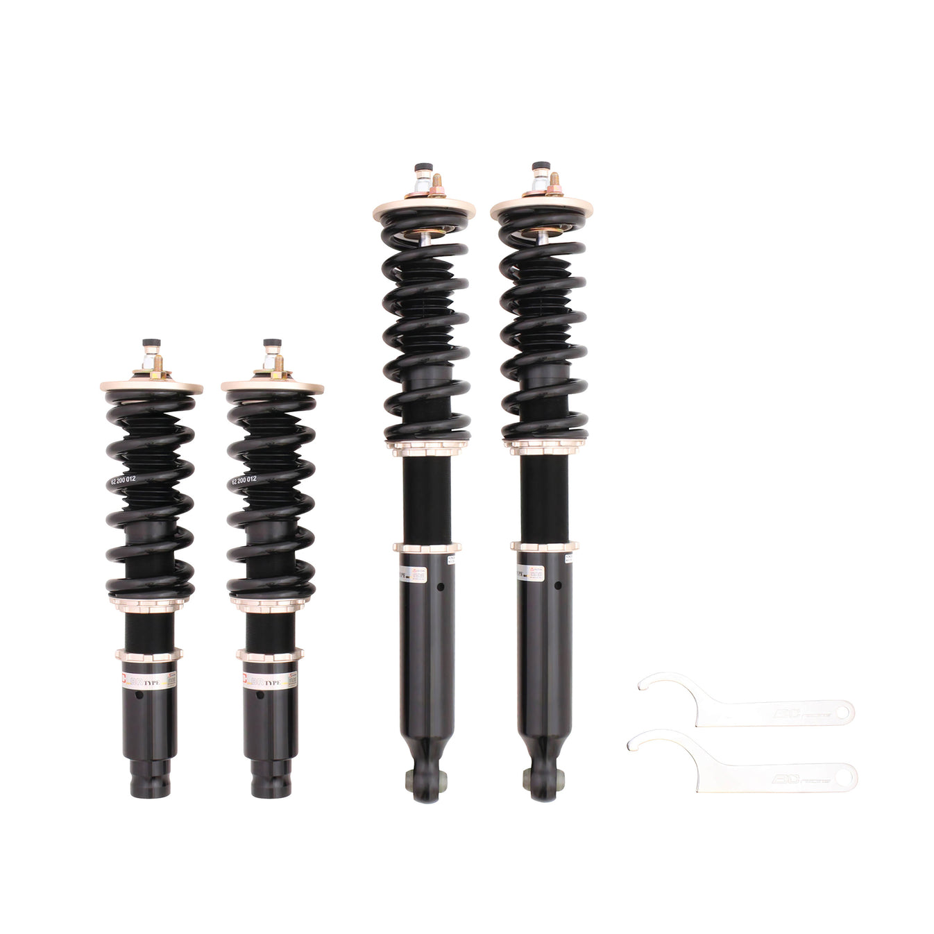 BC Racing - BR-Series Coilovers for 95-01 Honda CR-V