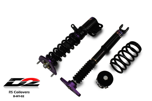 D2 Racing - RS Coilovers for 07-10 Hyundai Elantra, Sedan