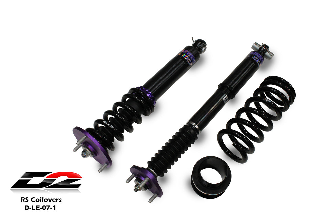 D2 Racing - RS Coilovers for 2014+ Lexus IS 200T/250/300/350 (RWD), BALL FLM