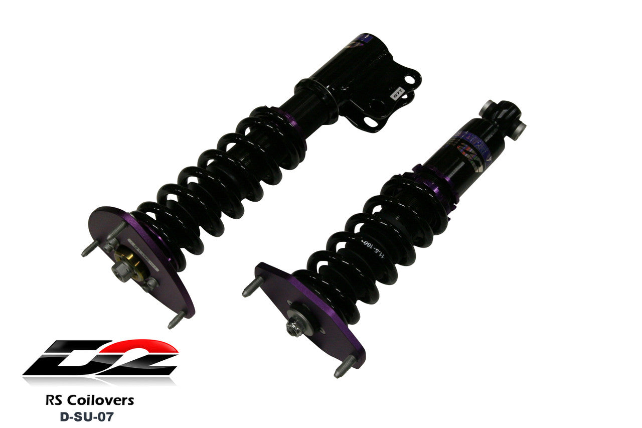 D2 Racing - RS Coilovers for 08-16 Subaru Impreza / 08-2014 WRX