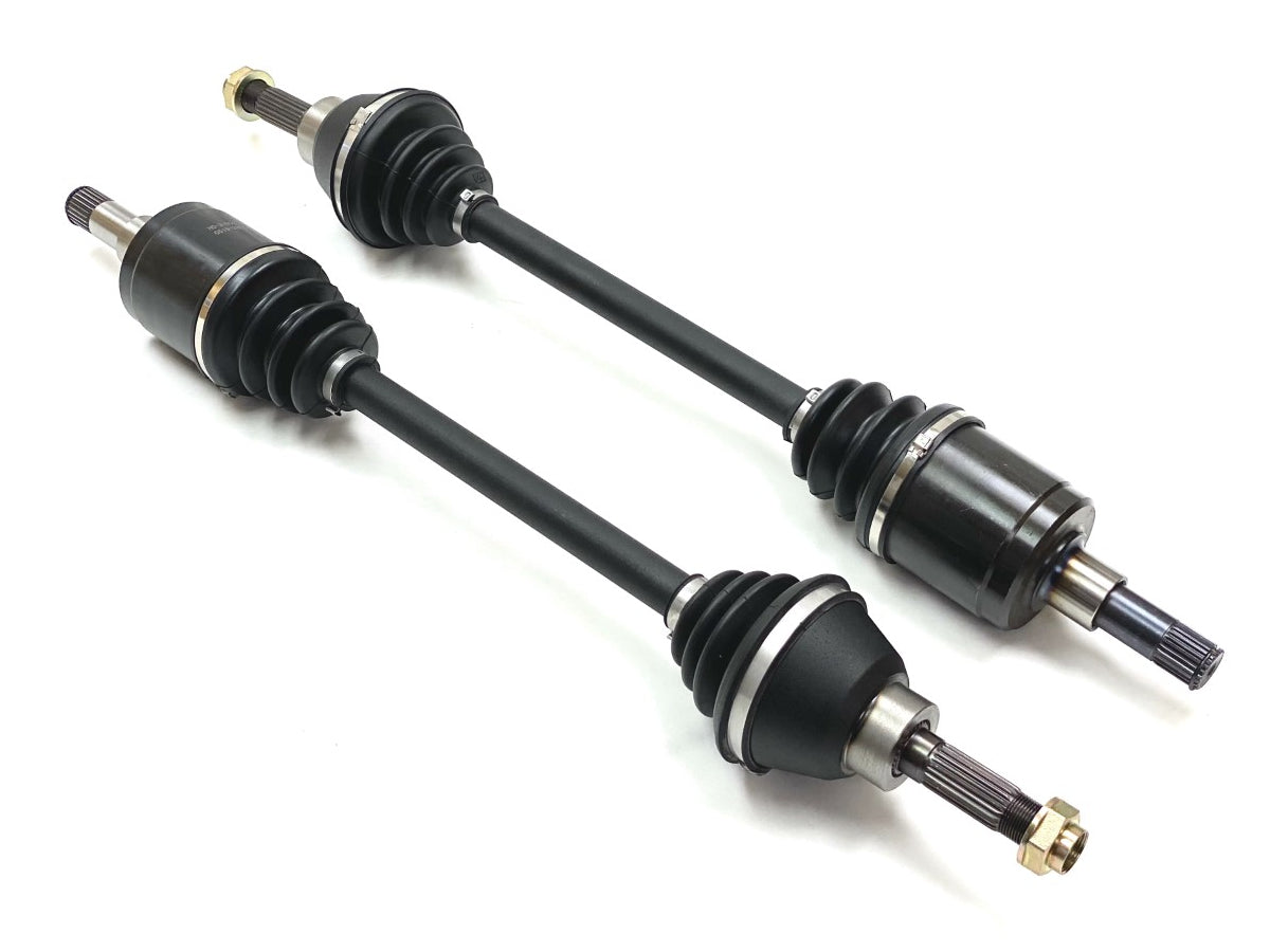 Driveshaft Shop - 1988-2000 Honda Civic/CRX or Acura Integra X4 Rear Axle Set for AWD Conversion Swap (Pair)