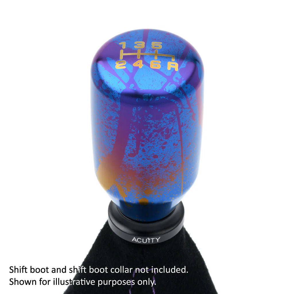 Acuity - ESCO-Ti Shift Knob in Splatter Titanium Finish (M10X1.5)