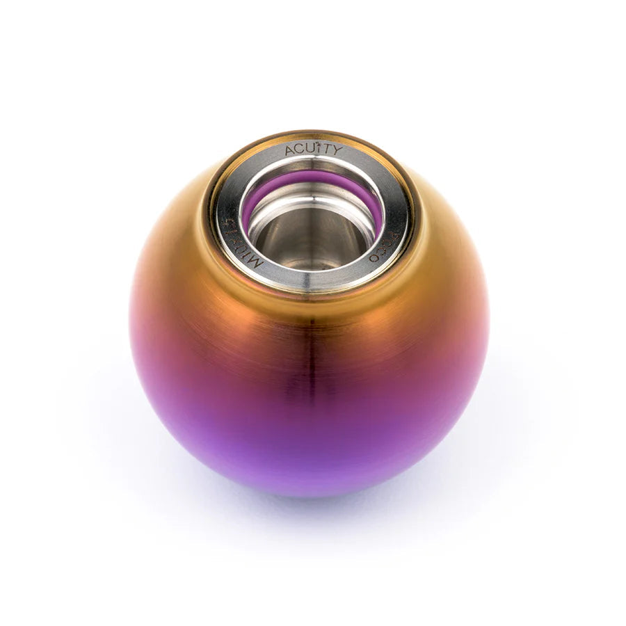 Acuity - POCO-Ti Low Profile Shift Knob in Burnt Titanium Finish (M10x1.5)