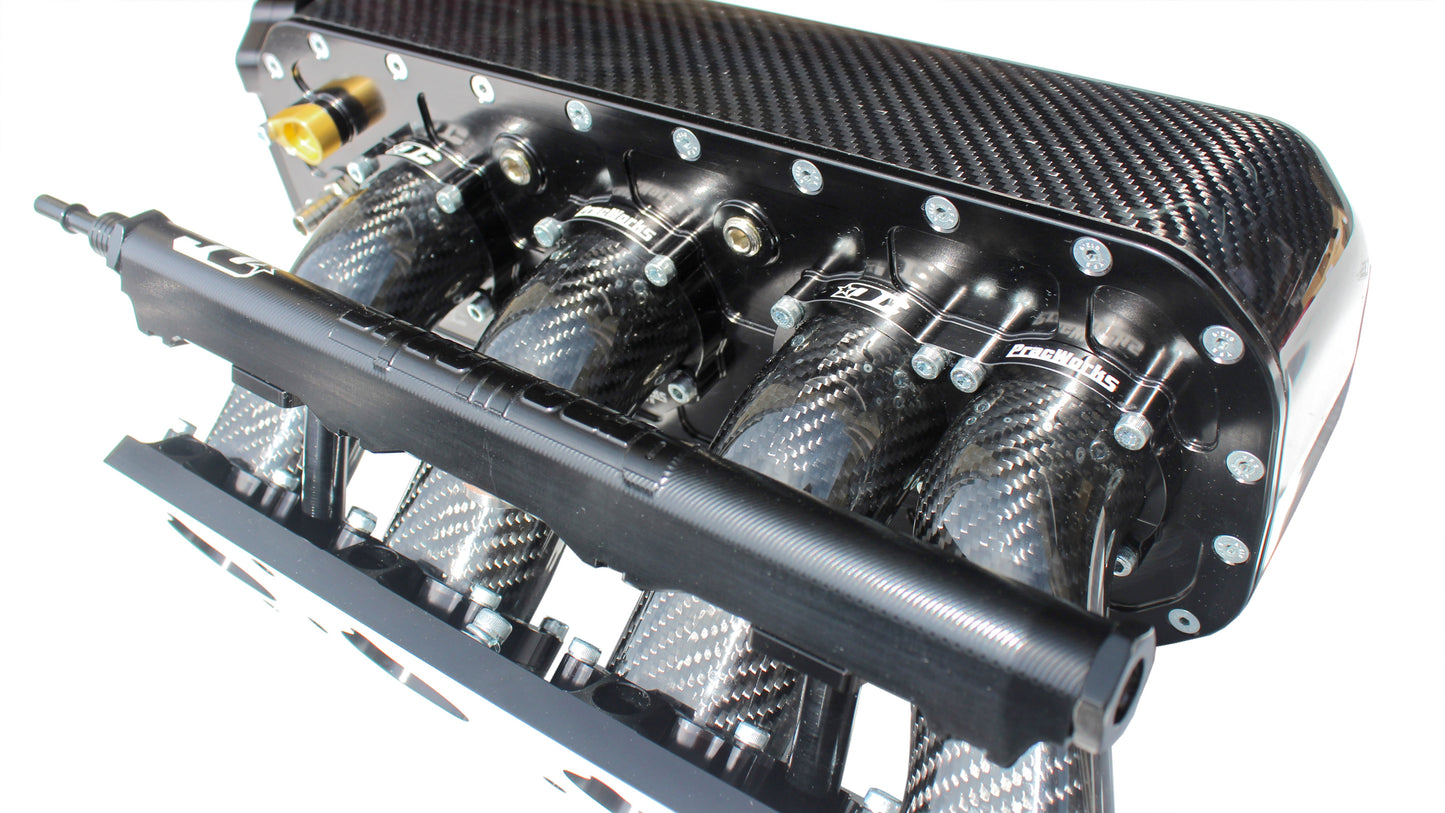 Drag Cartel - Pracworks K-Series Carbon Fiber Intake Manifold 20° Plenum