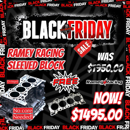 Black Friday Sale - Ramey Racing Sleeved Block W/ Free Cometic Headgasket