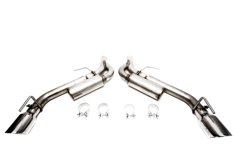 PLM - Axle Back Exhaust 2016 - 2022 Chevy Camaro 2.0L 3.6 V6 4" Dual Tips