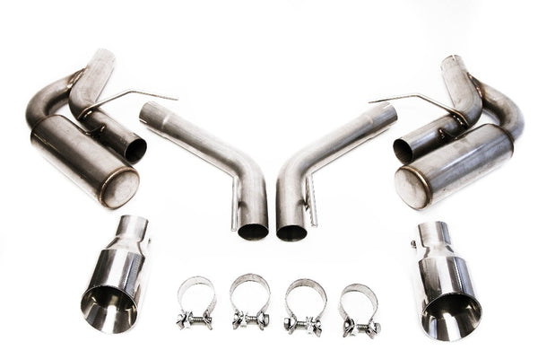 PLM - Axle Back Exhaust 2016 - 2022 Chevy Camaro 2.0L 3.6 V6 4" Dual Tips