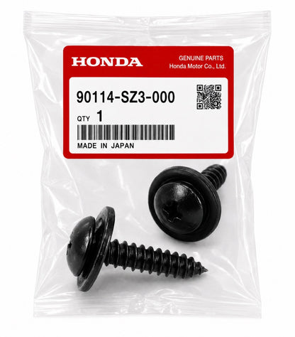 Honda - Genuine Honda Wheelhouse Liner Screw & Washer (5x20) | 90114-SZ3-000